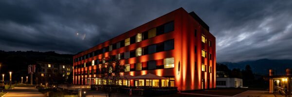 Gebäudebeleuchtung Spital Sarnen