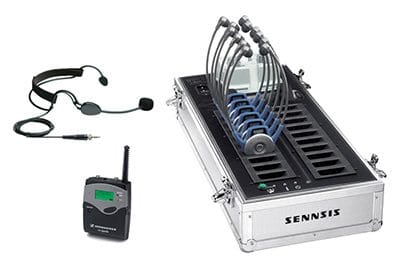 Personenführungsanlageset, Sennheiser, Tourguide, 20 Stk.